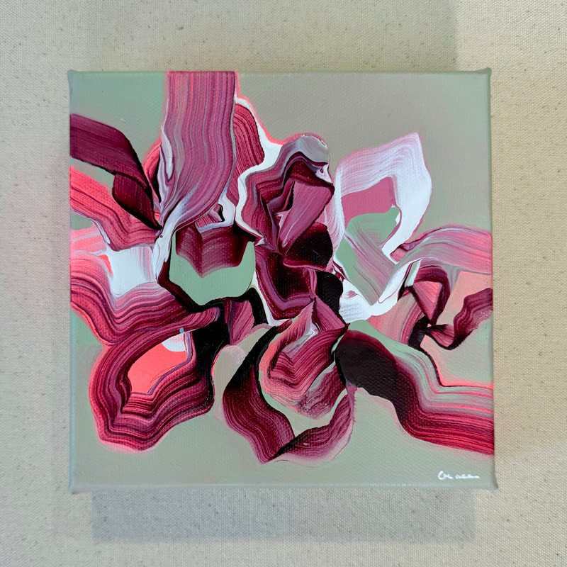 Creating Static — original painting by Grace Martin Franklin