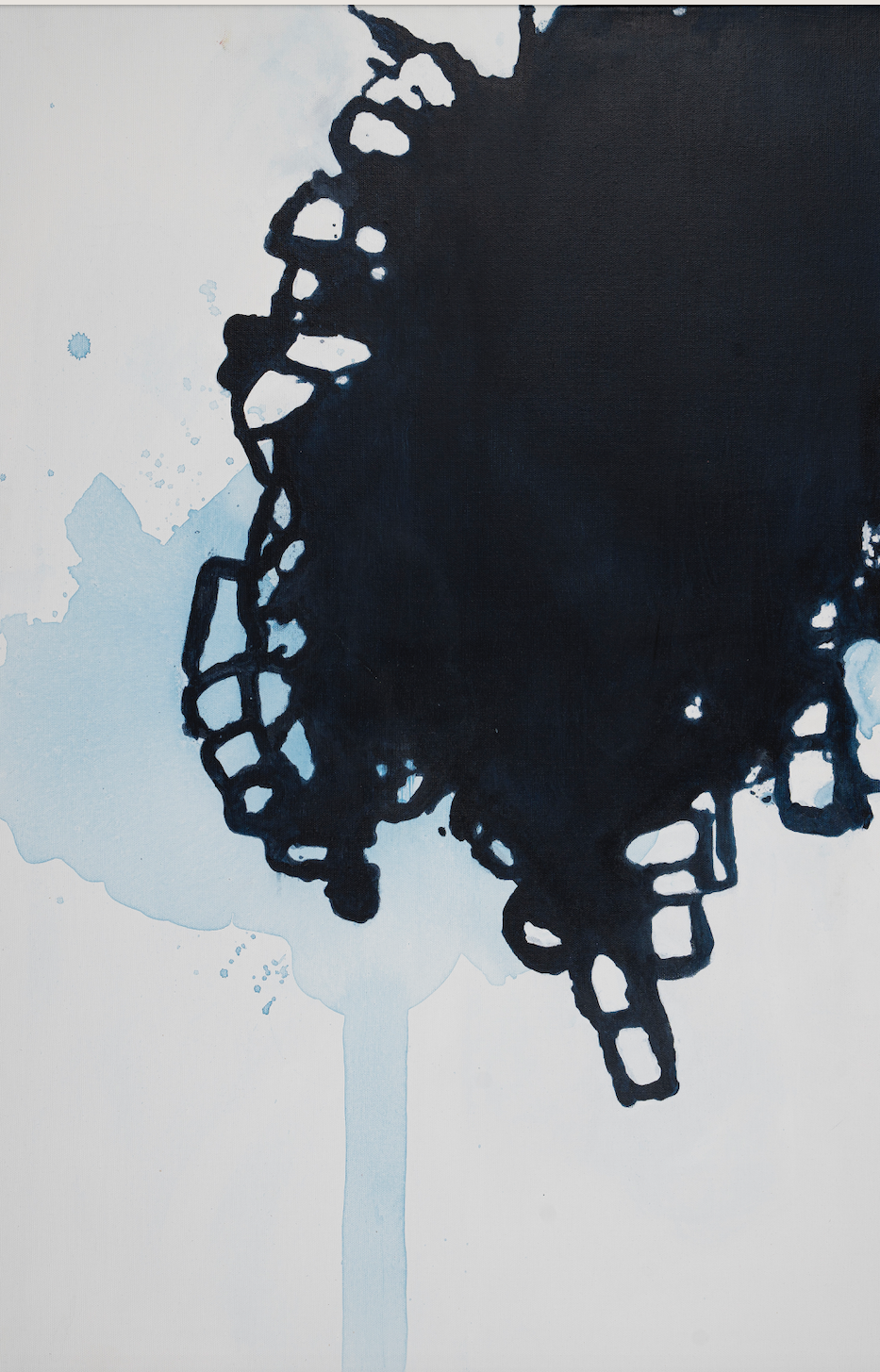 Nest in the Hive, Acrylic on Canvas, 36 × 24 in — original painting by Grace Martin Franklin