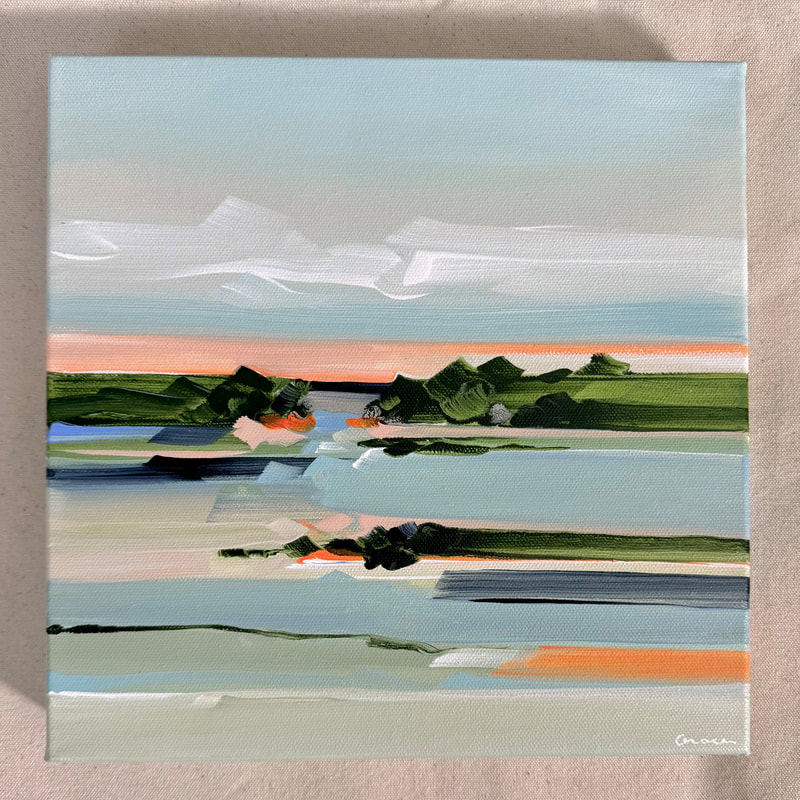 Between The Drift — original painting by Grace Martin Franklin
