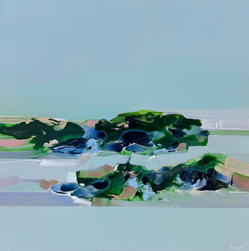 Left Far Behind — original painting by Grace Martin Franklin